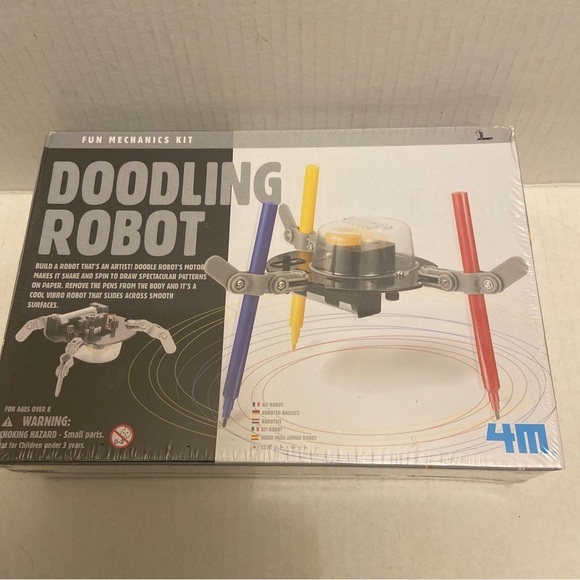 4M Industrial Development Doodling Robot Fun Mechanics Kit - New Sealed - Picture 2 of 4
